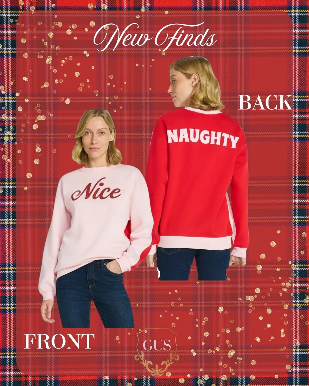 Cutest new Walmart Find! 
Love the front & back of this sweatshirt. 
Under $20! 
Walmart 
Budget Finds 


#LTKGiftGuide #LTKFindsUnder50 #LTKHoliday