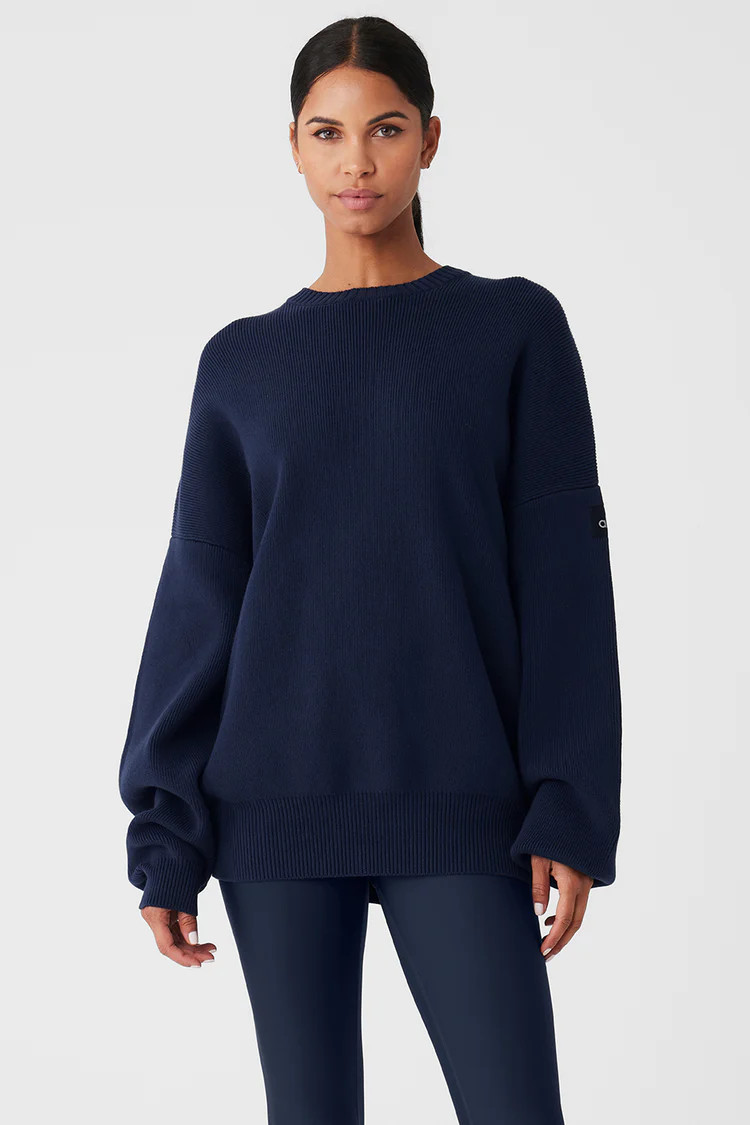 Scholar Crew Neck Sweater | Alo Yoga (US)