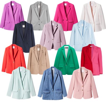 The perfect blazers for spring 
#spring #blazers #denimjacket #fashion 

#LTKFind #LTKunder100 #LTKstyletip