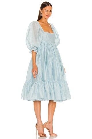 Selkie The French Puff Dress in Water Baby Organdy from Revolve.com | Revolve Clothing (Global)