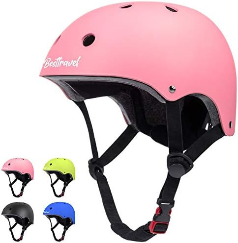 Besttravel Kids Helmet, Toddler Helmet Adjustable Toddler Bike Helmet Ages 3-8 Years Old Boys Gir... | Amazon (US)