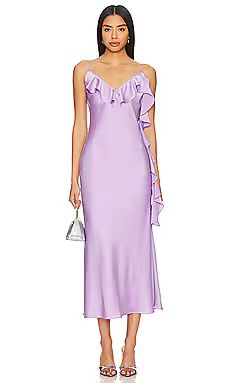 Katie May Adrienne Dress in Whisper Lilac from Revolve.com | Revolve Clothing (Global)