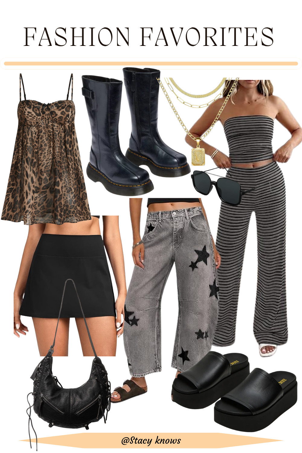 Elevate your everyday style with these curated fashion favorites! From timeless staples to the latest trending pieces, these are the must-have items currently on high rotation. Whether you're refreshing your capsule wardrobe or looking for that perfect statement accessory, these picks offer the perfect blend of comfort and chic.
#LTKfashion #StyleInspo #WardrobeEssentials #OOTD #FashionFavorites #TrendingNow #StyleStaples #CurrentObsessions #EverydayChic 

 #LTKootd #LTKstorytime #LTKSeasonal