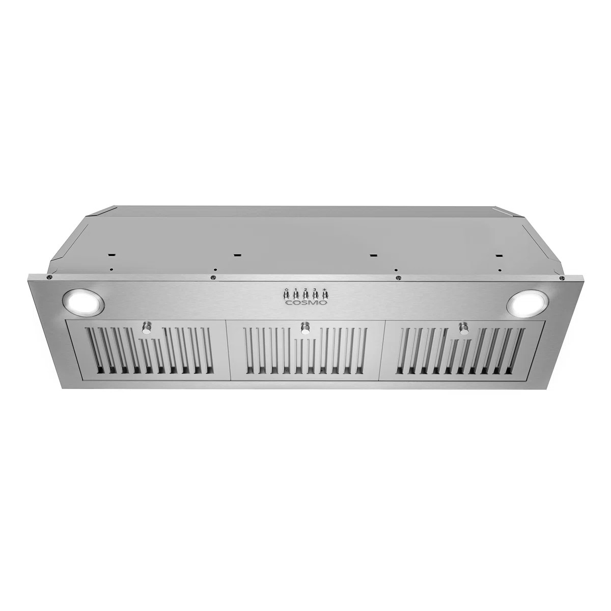 Cosmo 36 in. Lumin Collection Ducted Insert Range Hood, Button Controls, LED Lights, Permanent Fi... | Wayfair North America
