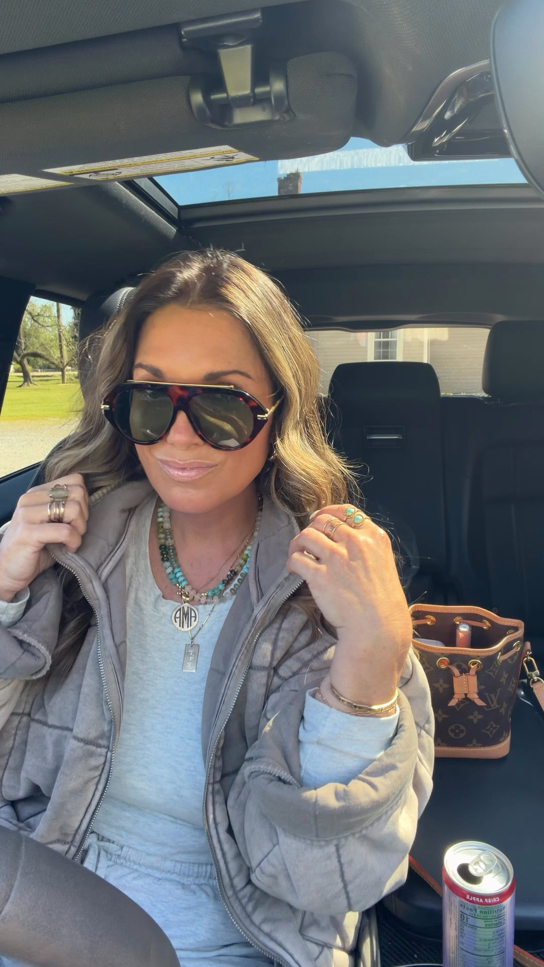 New hair, new sunnies!! 

#LTKootd #LTKdayinmylife #LTKmomlife