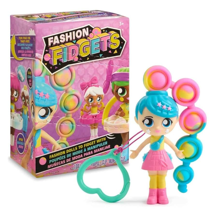 Fashion Fidgets Sensory Toy Dolls – Push Pop Fidget Toy Includes 1 Mystery Doll – Anxiety and... | Amazon (US)