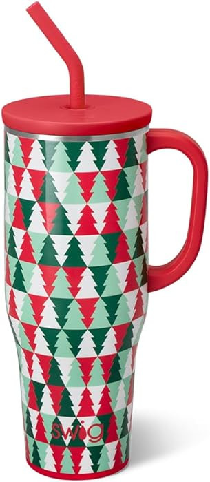 Swig Life 40oz Mega Mug, 40oz Tumbler with Handle and Straw, Extra Large Insulated Tumblers, Cup ... | Amazon (US)