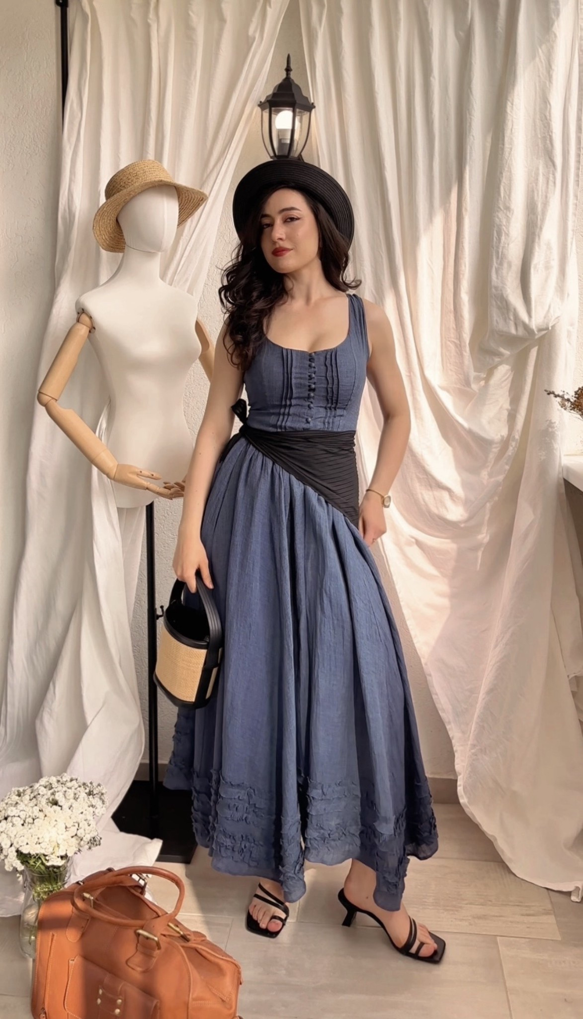 Scarves as belts? Obsessed 💙

#LTKstyletip #LTKAroundTheWorld #LTKdresses