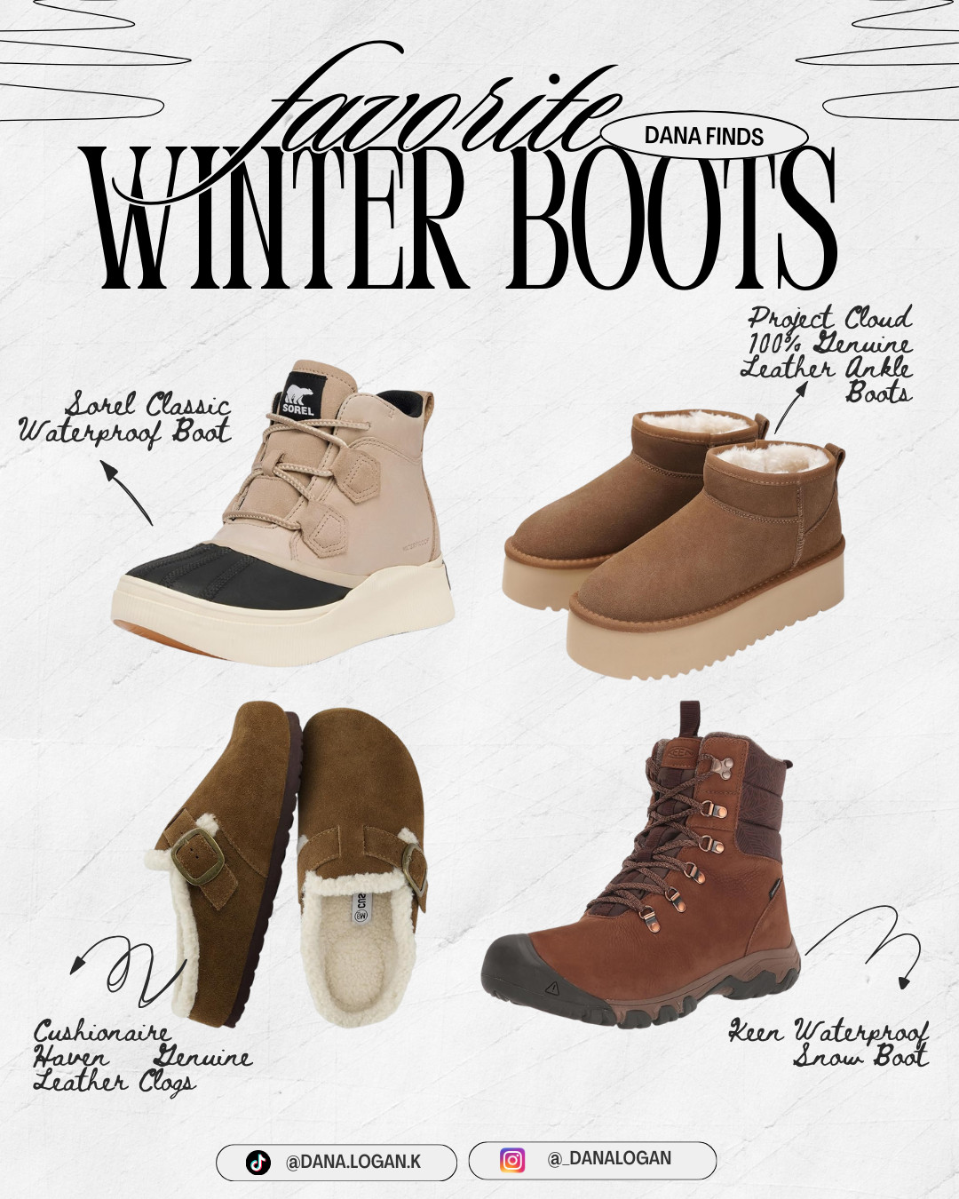 These are the winter boots I keep grabbing without even thinking about it 🤍 comfy, easy, and actually practical for real life. Whether I’m running errands, doing school drop-off, or just trying to stay warm, these have been on repeat. Sharing the ones I’ve been loving lately 👢✨

#LTKwinter #LTKboots #WinterStyle #EverydayStyle #ColdWeatherFits #LTKshoecrush 

 #LTKHoliday #LTKootd