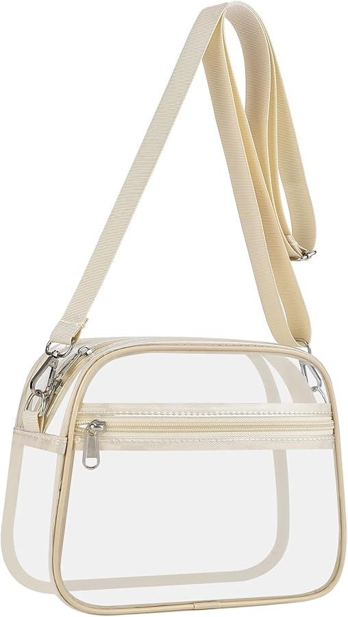 Clear Bag for Stadium Events Clear Sports Fan Handbags Purses | Amazon (US)