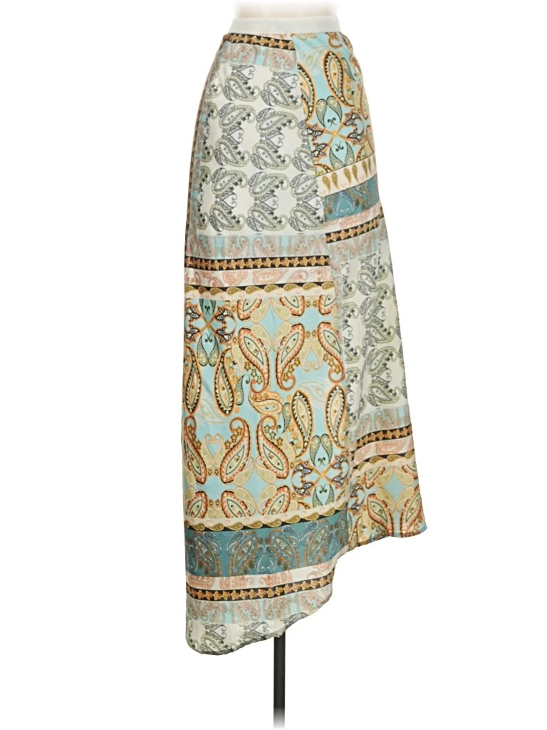 Bishop + Young Paisley Teal Casual Skirt Size XS - 52% off | ThredUp (US)