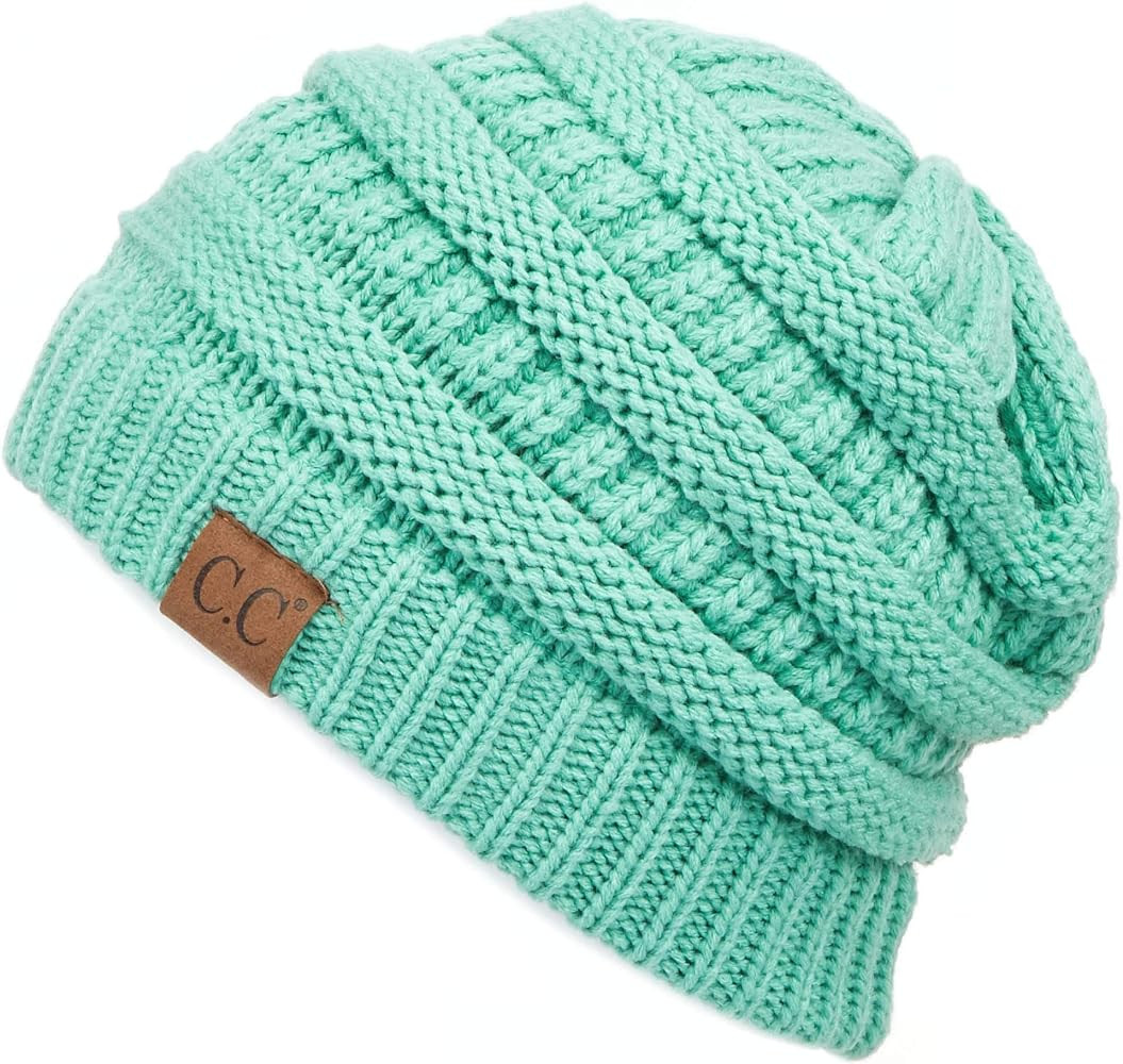 C.C Exclusives Cable Knit Beanie - Thick, Soft & Warm Chunky Beanie Hats (HAT-20A)(HAT-30)(HAT-730) | Amazon (US)