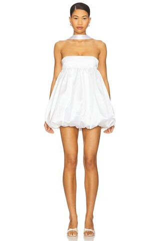 Lovers and Friends Kaley Mini Dress in White from Revolve.com | Revolve Clothing (Global)