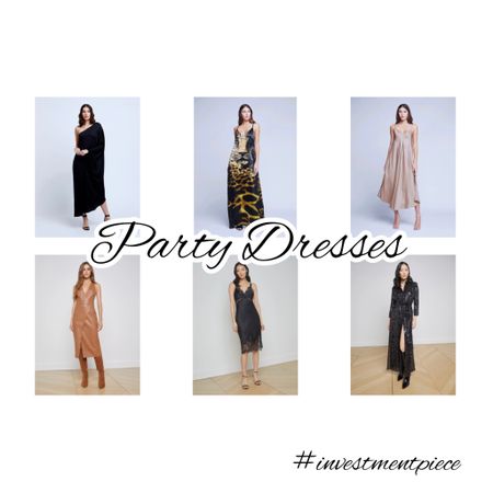 Sequins. Lace. Printed slip dresses. Faux leather. All the dresses you need to get through the holiday season! #investmentpiece 

#LTKstyletip #LTKparties #LTKSeasonal