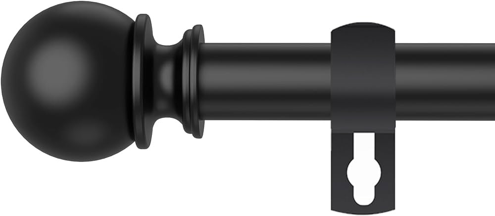 Curtain Rods for Windows 66 to 120” - 5/8 Inch Heavy Duty Small Curtain Rod Set with Brackets -... | Amazon (CA)