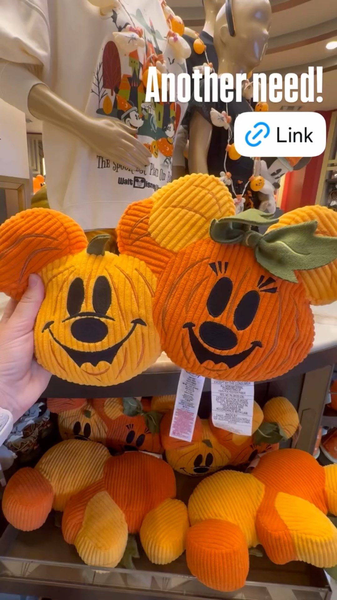 🎃✨ The CUTEST way to add a little magic to your fall decor!
Mickey & Minnie pumpkin pillows = instant Halloween happiness 🧡

#LTKFinds #LTKHome #DisneyHomeDecor #MickeyPumpkin #MinniePumpkin #DisneyHalloween #DisneyFall #DisneyDecor #DisneyHome #LTKSeasonal #LTKHoliday #LTKSale #DisneyStyle #FallHomeDecor