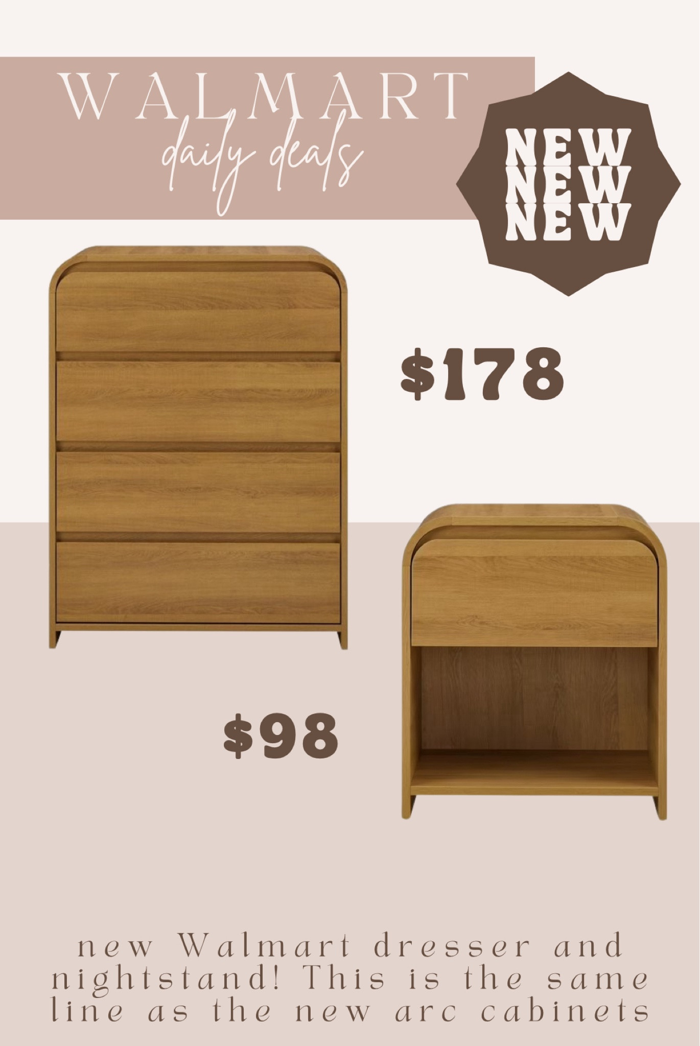 Brand new drop at Walmart! This gorgeous dresser and nightstand are so affordable! Juliet dresser
Nightstand 
Bedroom 

#LTKfindsunder100 #LTKhome #LTKsalealert