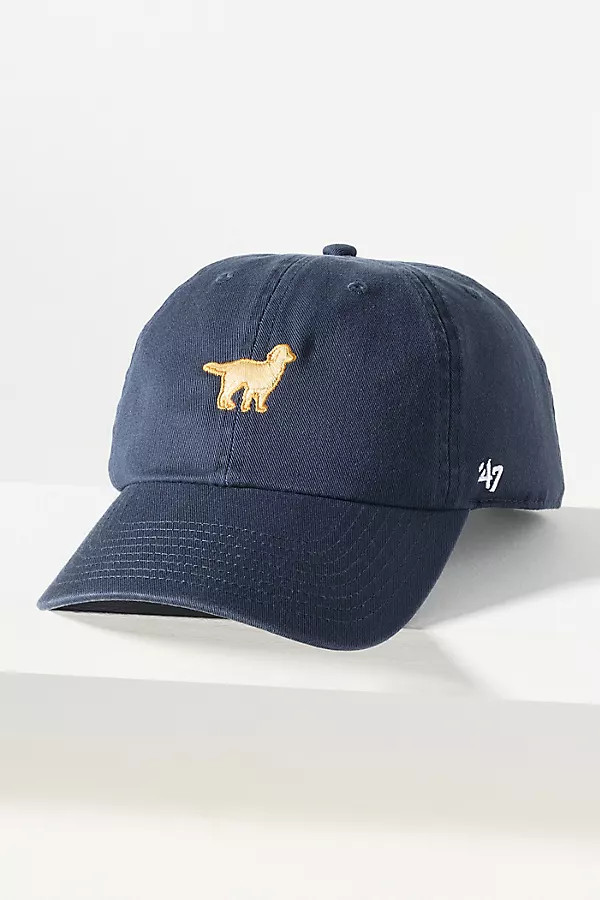 '47 Embroidered Dog Icon Baseball Cap | Anthropologie (US)