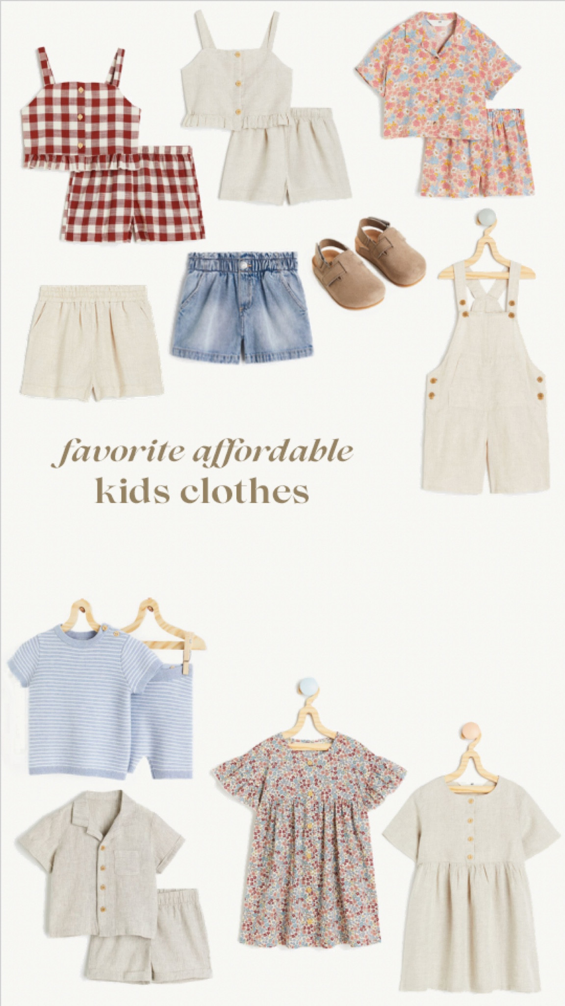 All of these are kid approved and will be staples in their wardrobe this summer! These little sets are their favorite and so easy to put on in the morning!