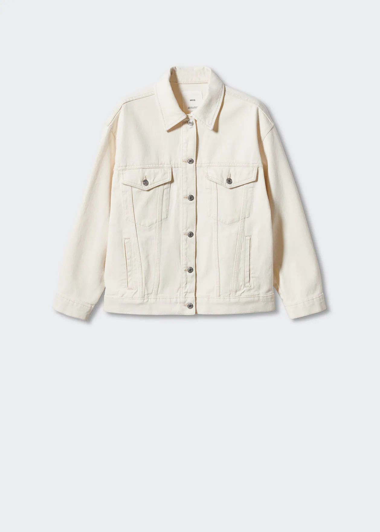 Oversize denim jacket | MANGO (US)