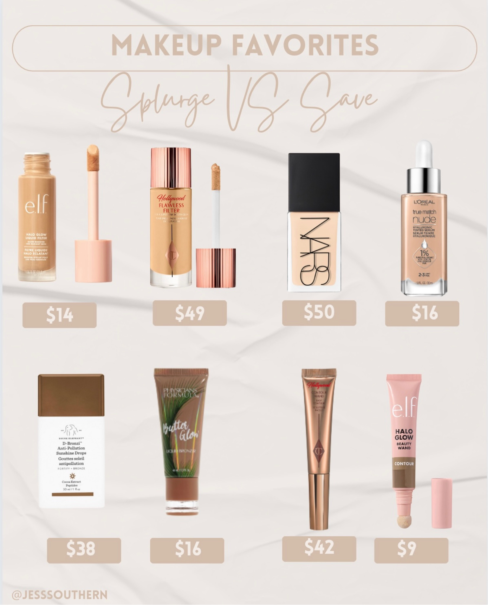 I love to splurge on a good makeup product, but you will love these options that perform just as well and will save your bank! #LTKbeauty #LTKmakeup


#LTKGiftGuide #LTKfindsunder50 #LTKstyletip