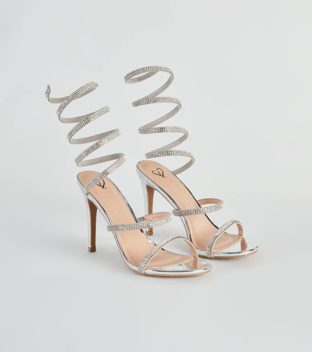 Fancy Feet Spiral Stiletto Heels | Windsor Stores