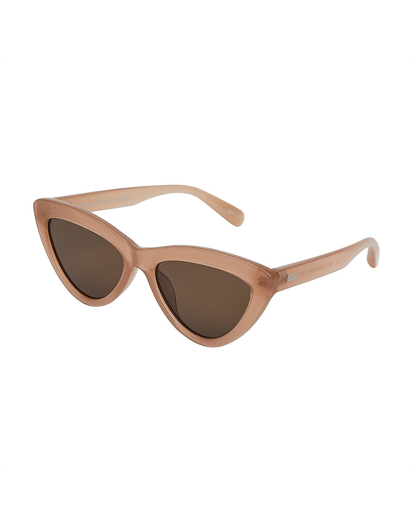 AMS2 POLISHED CAMEL DARK BROWN Sunglasses | David Jones (Australia & New Zealand)