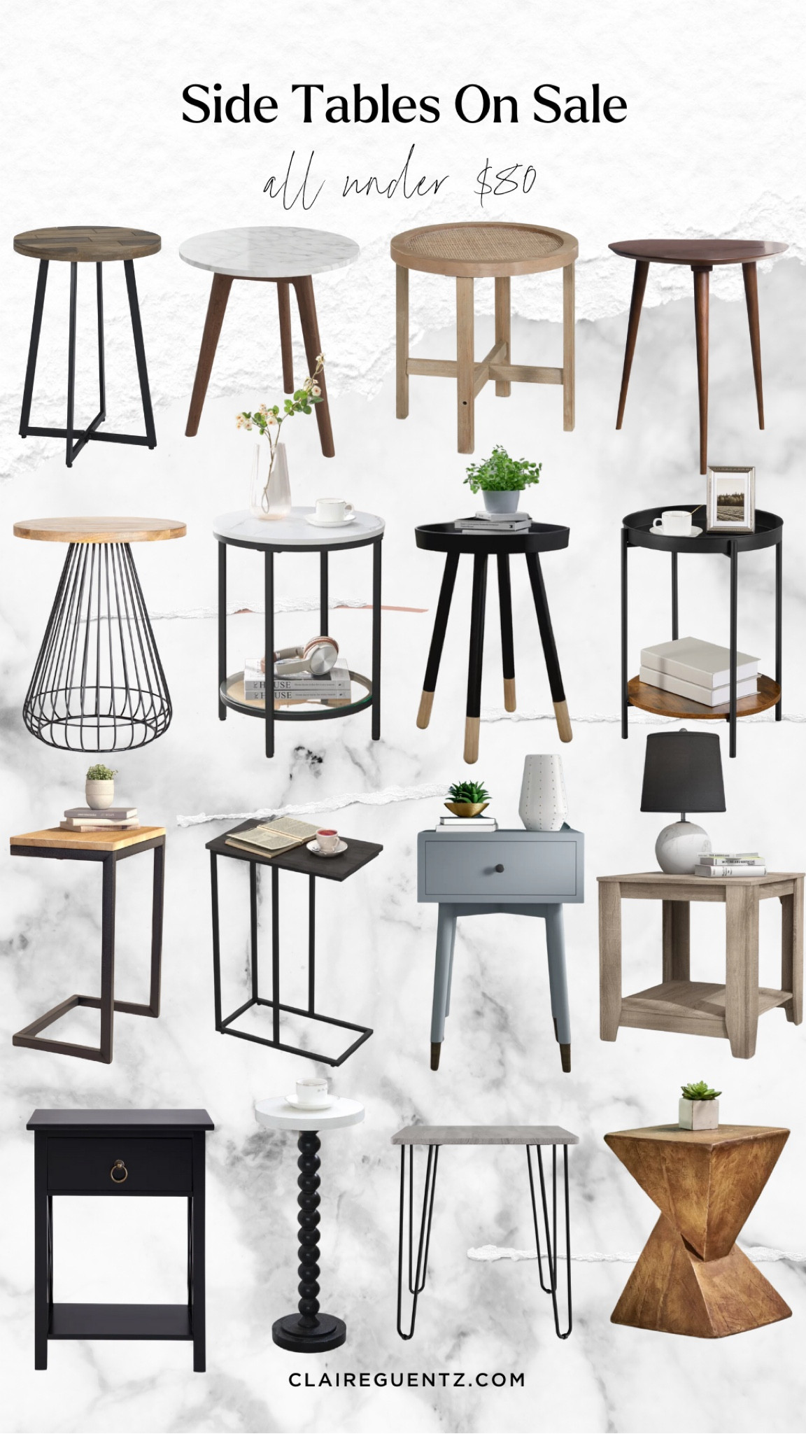 Side tables on sale; side tables under $80; end tables on sale; end tables under $100, side tables under $100

#LTKhome #LTKunder100 #LTKsalealert
