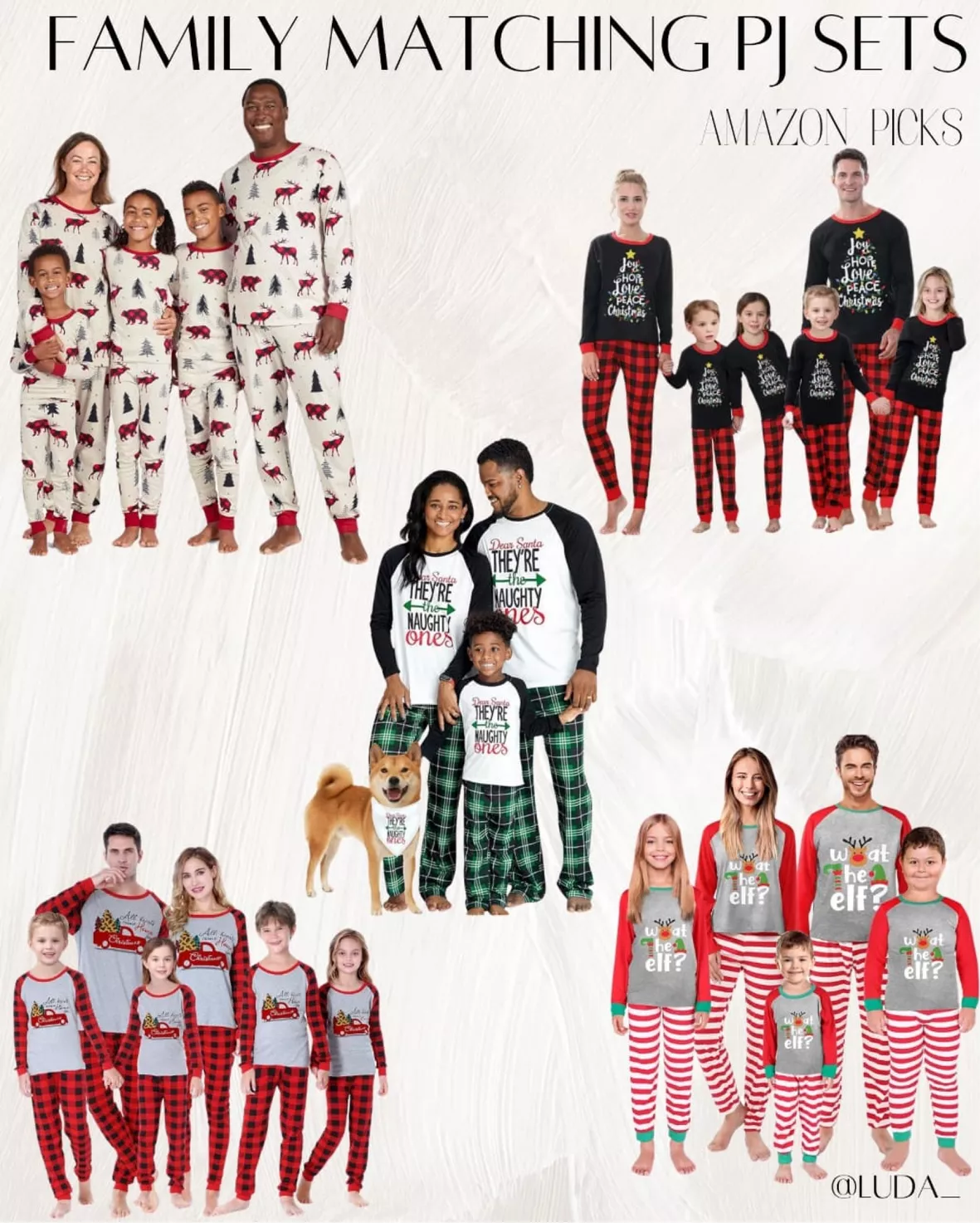Holiday Family Matching Pajamas