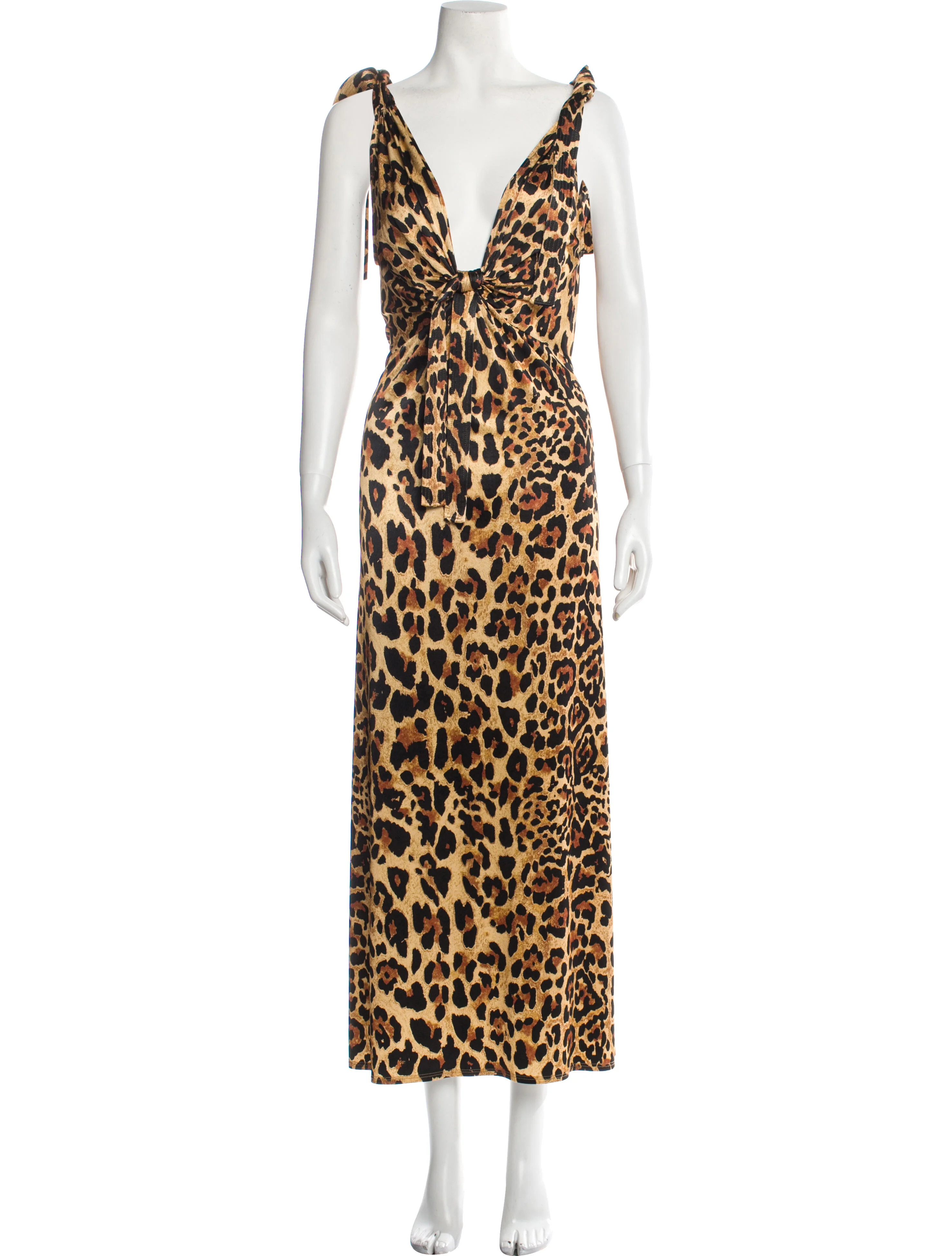 Animal Print Long Dress w/ Tags | The RealReal