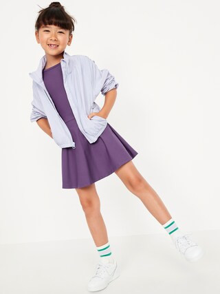 PowerSoft Short-Sleeve Athletic Dress for Girls | Old Navy (US)