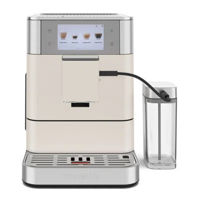 KitchenAid Fully Automatic Espresso Machine KF8, KES8558PL, Porcelain White | Wayfair North America