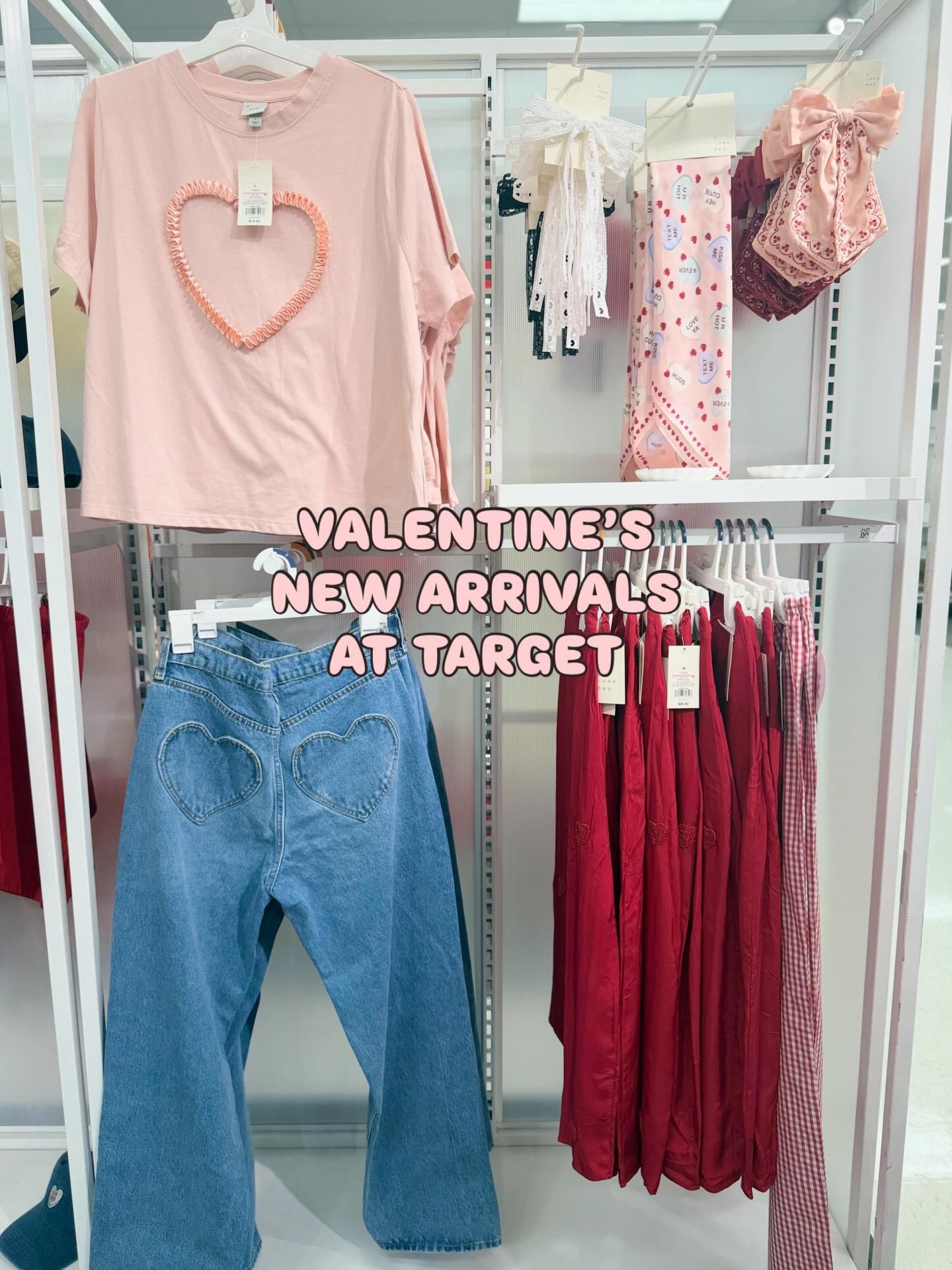 Type “valentine” for 🔗!🎯 target 

Target, Target Haul, Valentines, Valentines outfits, Valentines accessories, Target Style
#target #targethaul #targetstyle #targetdoesitagain #valentines
