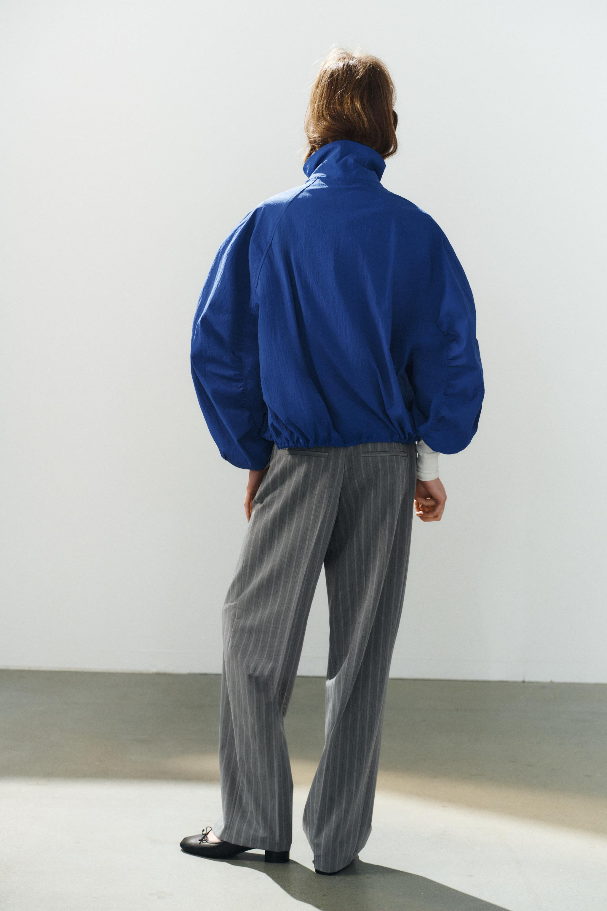 TECHNICAL FABRIC BUTTON JACKET | Zara US