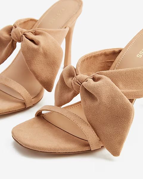 Bow Strap Heels | Express