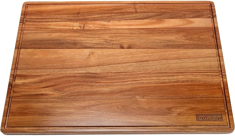 Premium Acacia Wood XL Cutting Board 1in thick - 27.5in x 19.5 in/Noodle Board/Charcuterie Brd | Amazon (US)