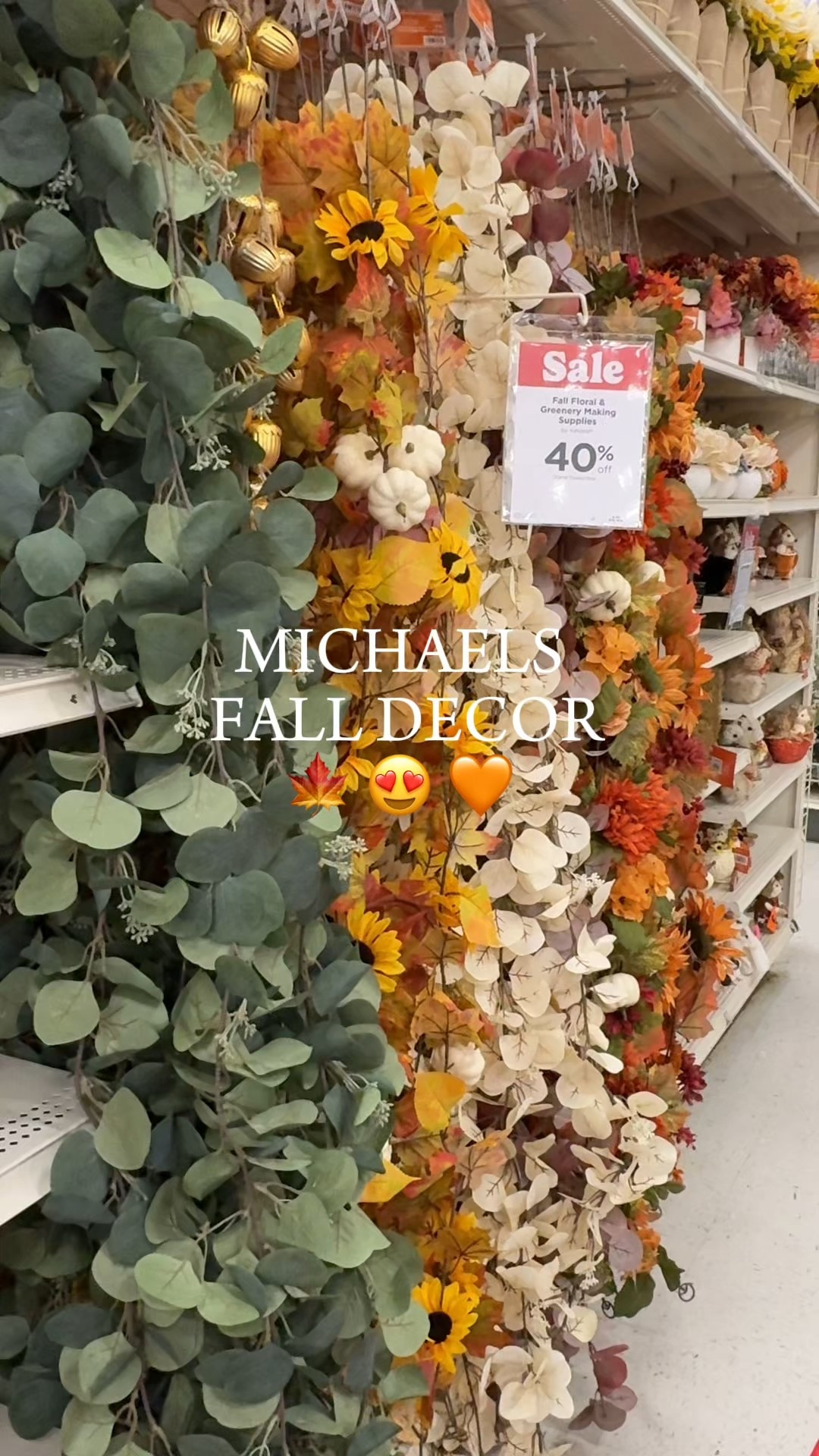 🍂 Fall vibes are here and Michael’s has the BEST decor right now—all on sale! From cozy pumpkins to gorgeous autumn wreaths and table accents, I found so many beautiful and affordable pieces to make my home feel warm + festive. 🧡 Everything I grabbed (and more cute finds) is linked for you here so you can shop the sale and bring those fall vibes home too!

✨ Shop my Michael’s fall decor picks below ⬇️ 

#LTKHome #LTKSaleAlert #LTKSeasonal