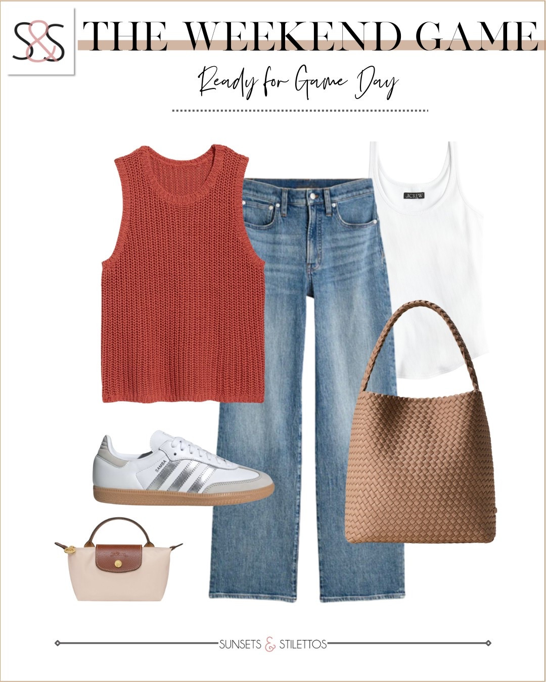A sweater tank is so easy to wear with jeans and adidas sneakers! Perfect for work or travel!

Sunsets and Stilettos, spring break vacation, adidas sneakers 

#LTKStyleTip #LTKOver40 #LTKWorkwear