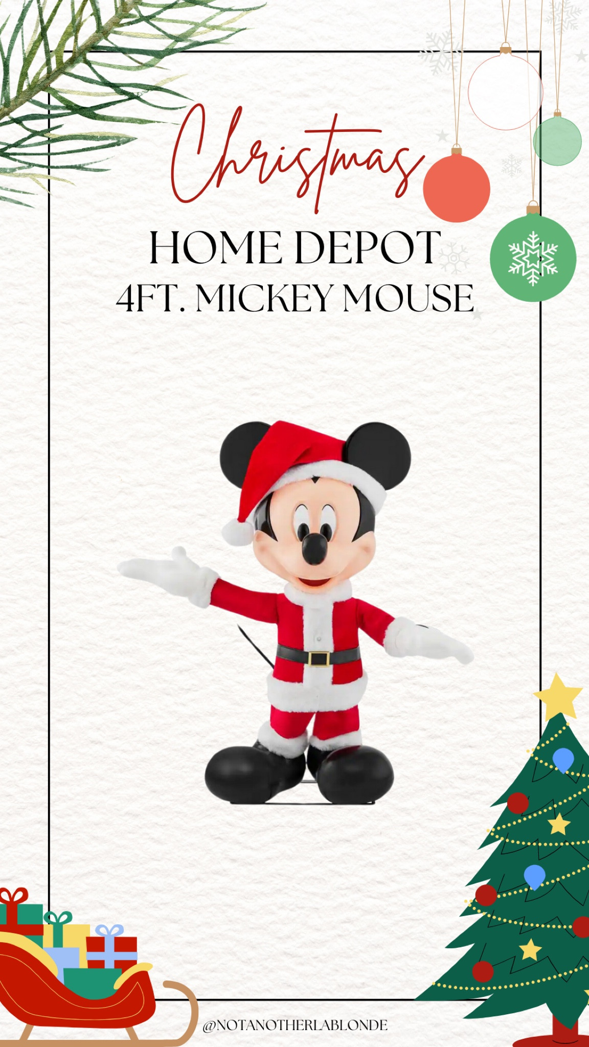 The viral Home Depot 4ft. Mickey Mouse

#LTKHome #LTKSeasonal