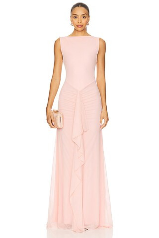 Jacki Maxi Dress in Light Pink | Revolve Clothing (Global)