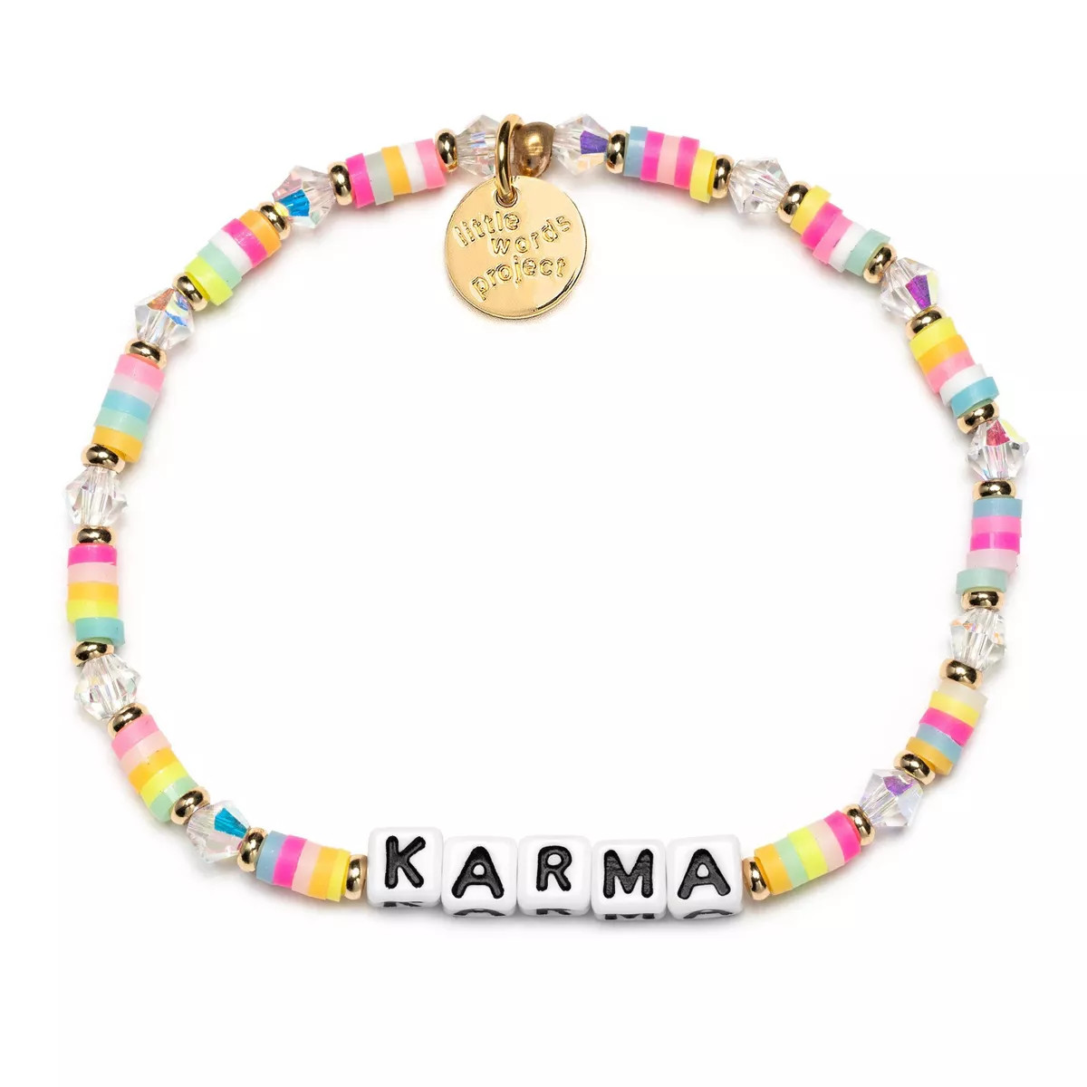 Little Words Project Karma Beaded Bracelet - Malibu | Target