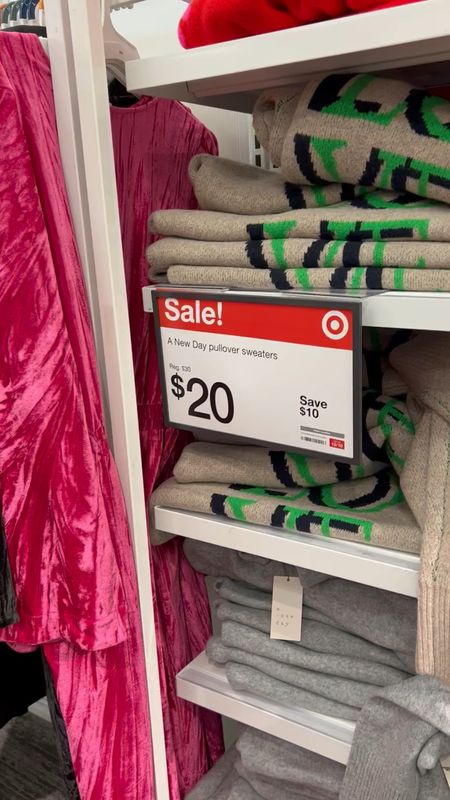 #ad Slogan sweaters at @target are perfect for gifting! Now on sale for just $20 (save $10!). Super soft, fit tts. #targetstyle #target #targetgiftideas @targetstyle 

#LTKsalealert #LTKGiftGuide #LTKHoliday