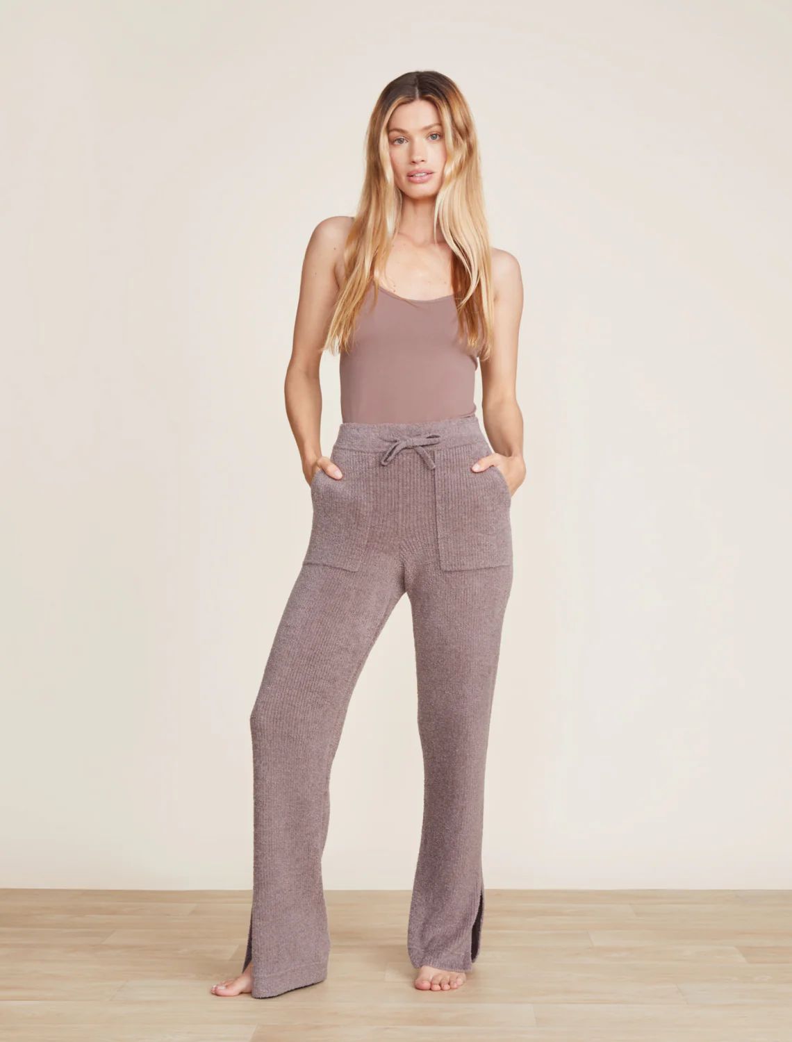 CozyChic Lite® Pinched Seam Slit Pant | Barefoot Dreams