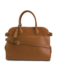 Boldrini Made In Italy Leather Square Satchel | Handbags | Marshalls | Marshalls