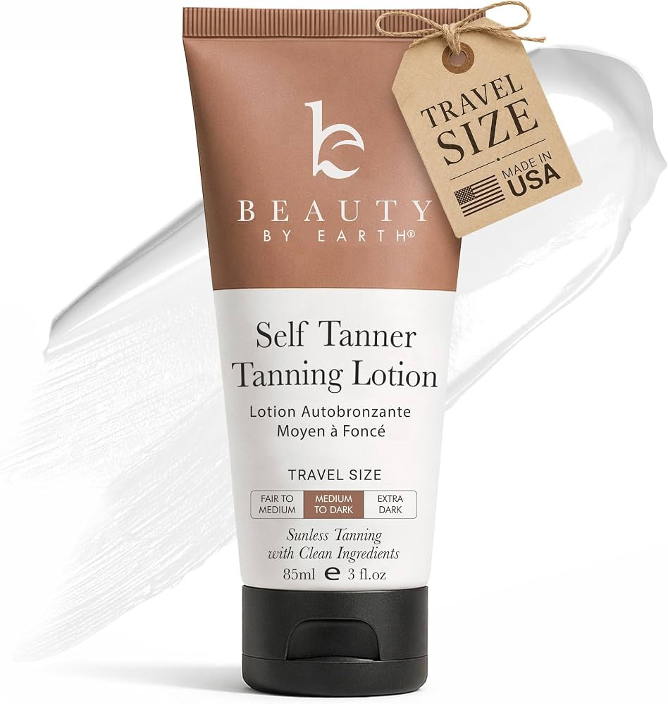 Tanning Lotion Self Tanner - USA Made with Natural & Organic Ingredients | Amazon (US)