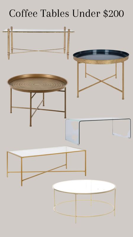 Coffee Tables Under $200 #coffeetable #livingroom #furniture #homedecor #under200

#LTKstyletip #LTKFind #LTKhome