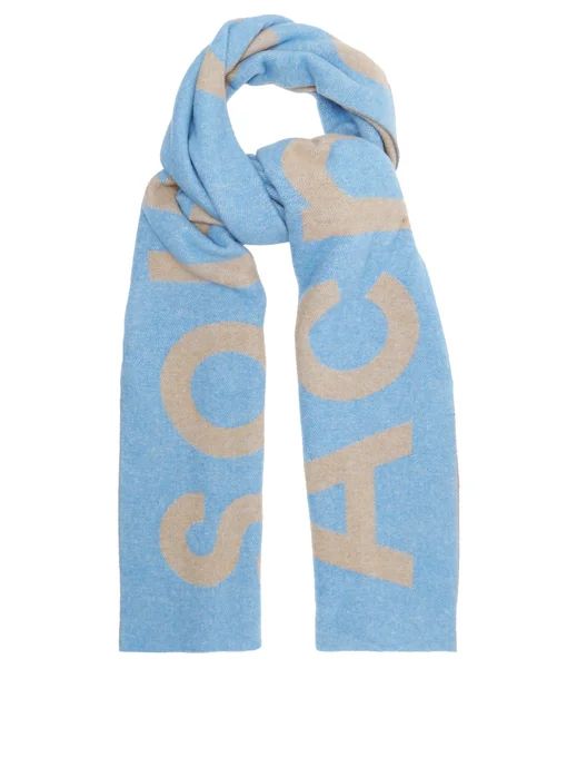 Toronto large bi-colour wool scarf | Acne Studios | Matches (US)