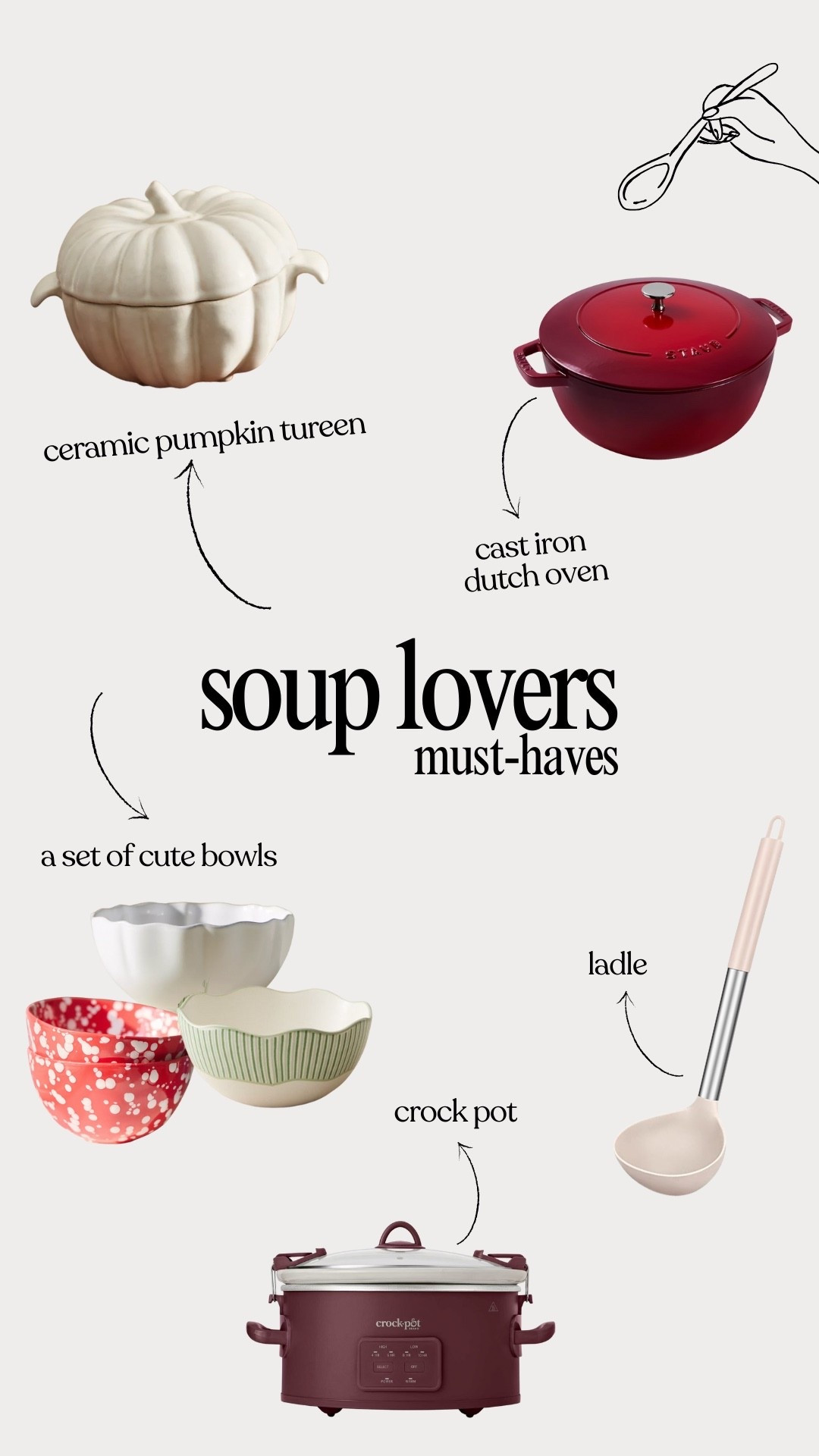 if you’re making soup all the time like me, these are a few must-haves i swear by! #soupseason 

#LTKGiftGuide #LTKHome #LTKSeasonal