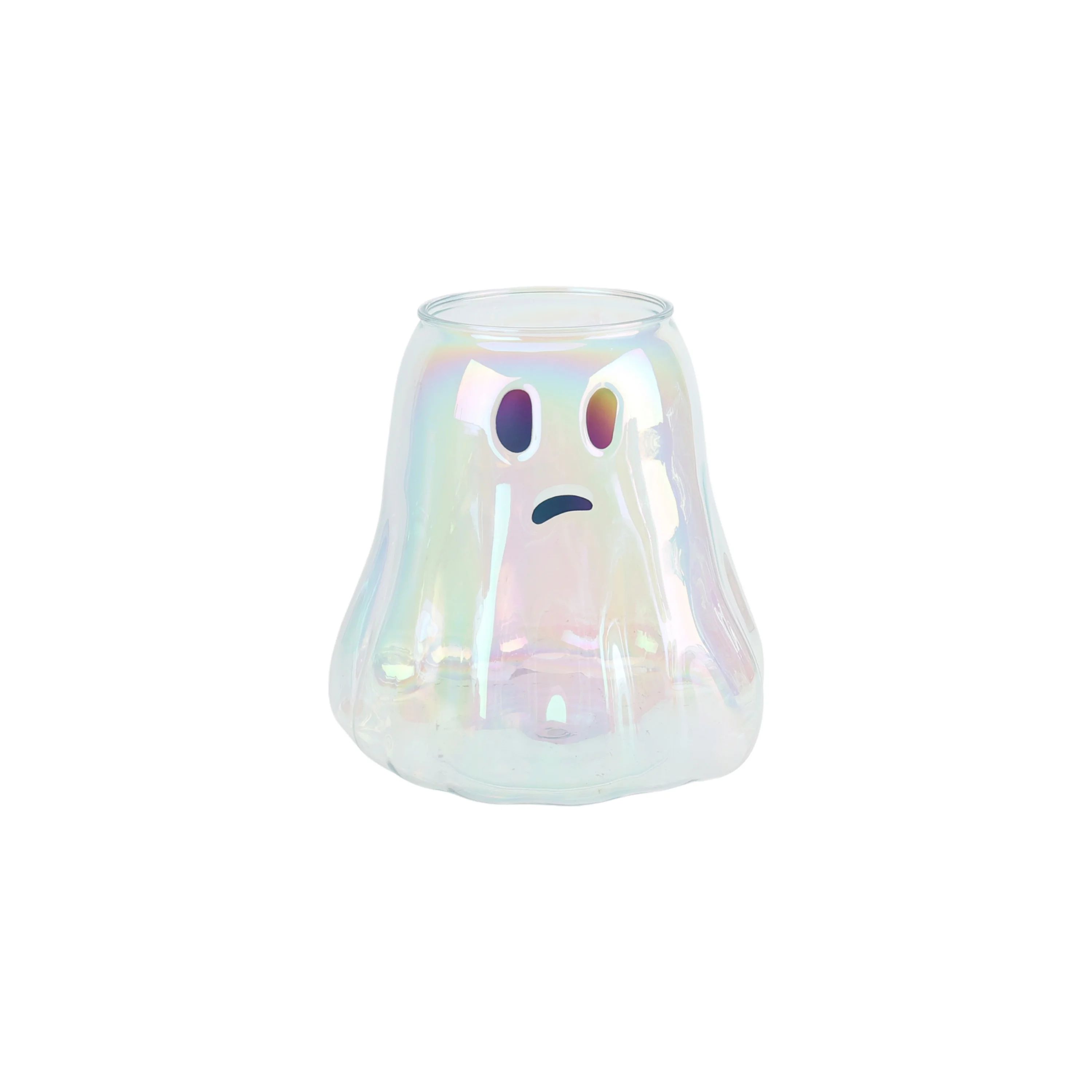 Way to Celebrate 4.5 Quart Acrylic Iridescent Ghost Bucket, White - Walmart.com | Walmart (US)