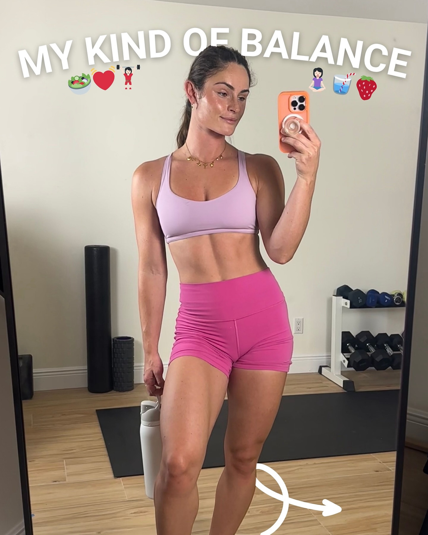 If this is your kind of balance too and you want a workout plan that meets you where you’re at, whether you’re a beginner or more advanced my Beginner ✅ vs. Advanced 🥵 series on YouTube is made for you.

Choose your level, press play, and follow along with me! 

#LTKActive